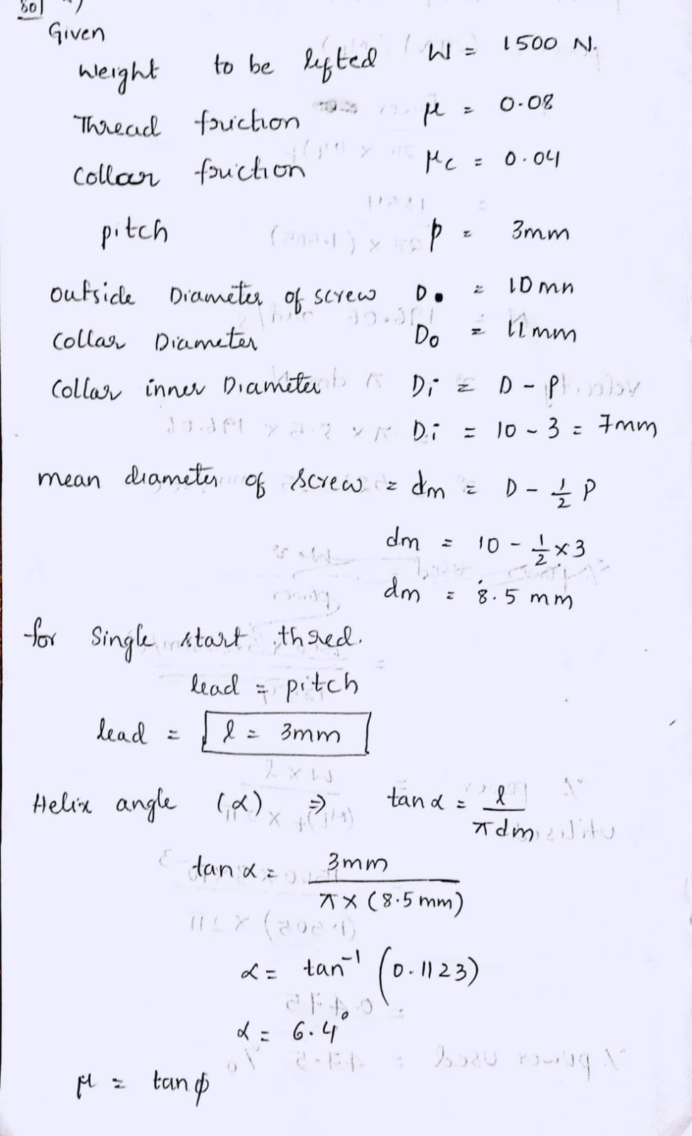 Mechanical Engineering homework question answer, step 1, image 1